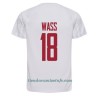 Camiseta de fútbol Dinamarca Daniel Wass 18 Segunda Equipación Mundial 2022 - Hombre